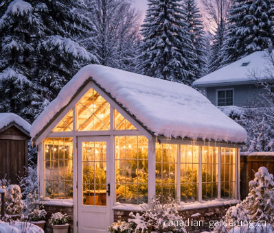 Greenhouse for Canadian garden